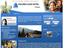 Tablet Screenshot of goldencavehotel.com